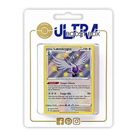my-booster SWSH045-FR25-UB-SV096 Lakmécygne (Swaroness) SV096/SV122 Secret Dazzling Myboost X Epée et Bouclier, 4.5 Destinées Radieuses, Box of 10 French Pokémon Cards
