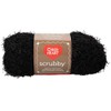 Red Heart Scrubby Yarn – Polyester Specialty Yarn – Black