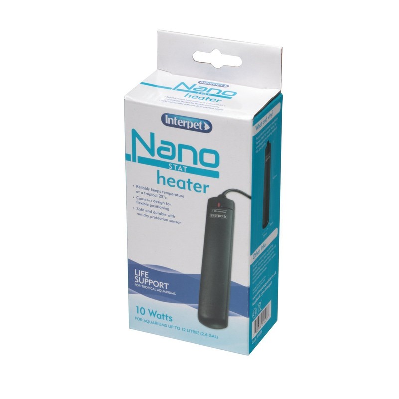 Interpet Nano Stat Heater for Aquariums, 10 W