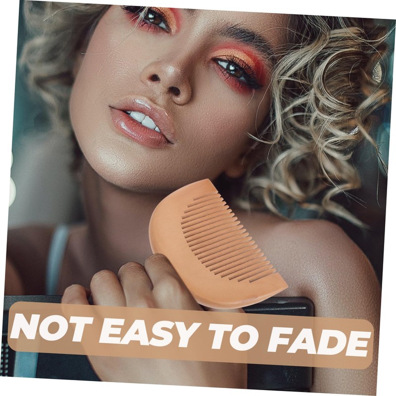 PACKOVE 2Pcs Hair Comb and Bathing Brush Set Comfortable Wooden