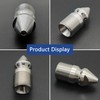 XCSJ Pipe Cleaning Nozzle, Sewer Jetter Nozzle for Drilling Sewer
