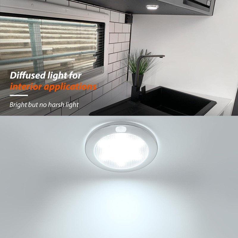 Dream Lighting Interior 12V LED Ceiling Light RVs Caravan Camper
