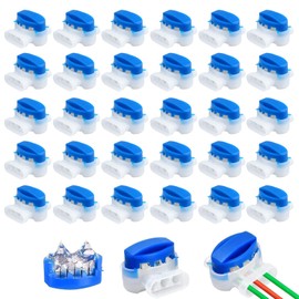 TZAONEN Cable Connector, Electrical Wire Connectors for Lawn Mowers, Irrigation Applications (30Pcs)