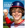 Eye Black Stickers, Sports Eyeblack Stickers Breathable Eye Strips for