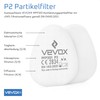 VEVOX VEVOX? Atemschutzmaske C A1P2 Filter C Schutz gegen Feinstaub,