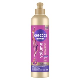 Seda - Linha Boom - Creme para Pentear Volume Maximo 350 Ml - (Boom Collection - Maximum Volume Combing Cream 11.83 Fl Oz)