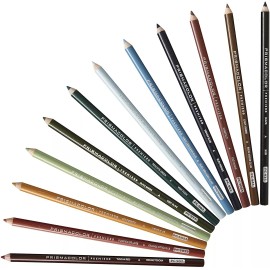 Prismacolor Landscape Colored Pencils Set of 12 Pkg 070735007728