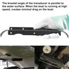 yourour 000-12602-001 Transducer Flush Mount Bracket, SS3D & TTLSCN Skimmer