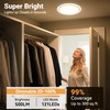 Wireless Closet Lights Motion Sensor - No Wiring Rechargeable Ceiling