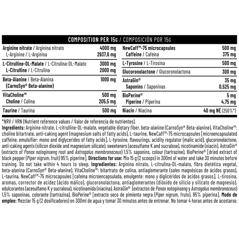 SWOLEN ULTIMATE NRG (High stim pre-workout) (Fresh Lemon Lime)