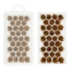 Attuslla Miniature Flower Clusters Static Grass Tufts Artificial Grass Terrain