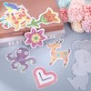 Pack of 20 Ironing Beads Plates with Accessories, Transparent 5