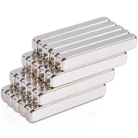 Pack of 20 25 x 4 x 3 mm Magnets Strong Neodymium Magnets Extra Strong Magnet Rectangular, Mini Magnet Small Magnetic Strip for Fridge Magnetic Board Whiteboard Magnets