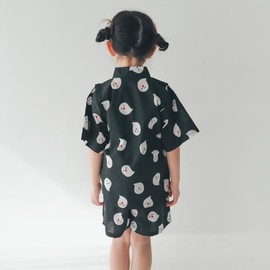 Nikofurat 240731 Jinbei Kids, Black