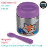 TUM TUM Kids Food Flask with Magnetic Spork & Easy