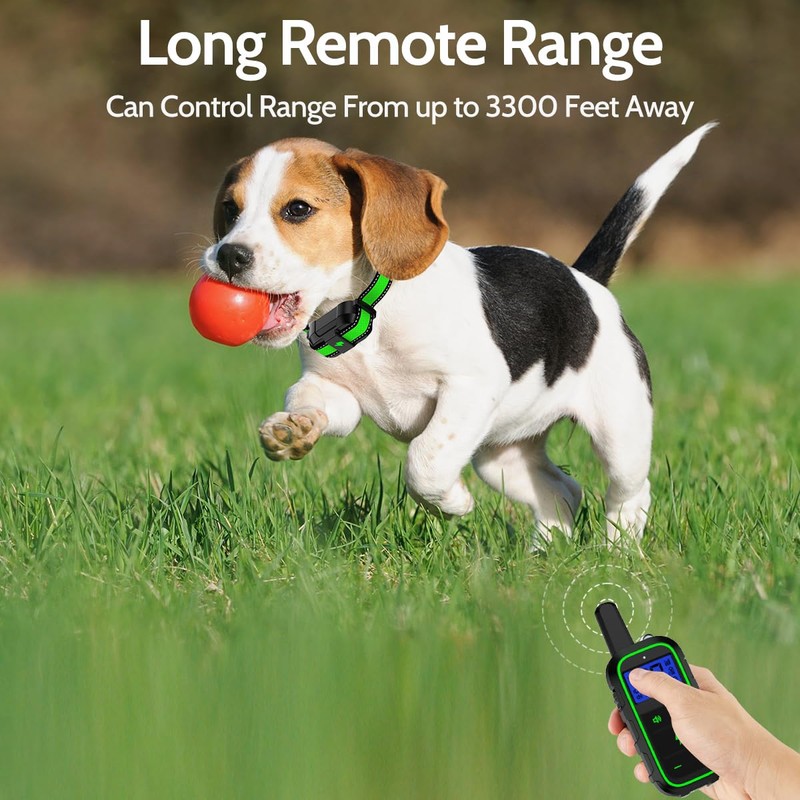 DogStop Dog Training Collar Electric Dog Collar with 4 Training