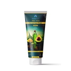 Aloe Vera Face Wash With Lemon Extract & Niacinamide- Gentle Cleanser For All Skin Types - 100ml (3.38fl oz)