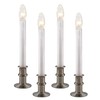 612 Vermont Ultra-Bright LED Window Candles with Timer, Battery Operated,