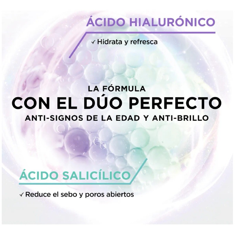 L’Oréal Revitalift Gel Limpiador 150 ml Purifica Piel Mixta –