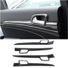 YOCTM ABS Carbon Fiber Look Dashboard Panel Trim Door Handle