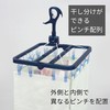 Towa Sangyo Laundry Clothes Drying Hanger, CLR Small Storage Hanger