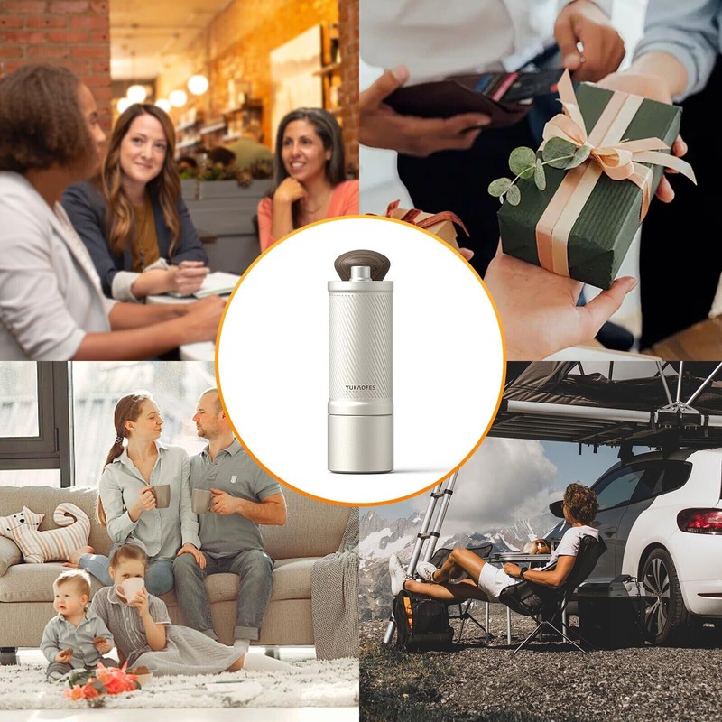 YUKAOFES ✅YUKAOFES Manual Coffee Grinder-U Pro S Capacity 40g 7-Core