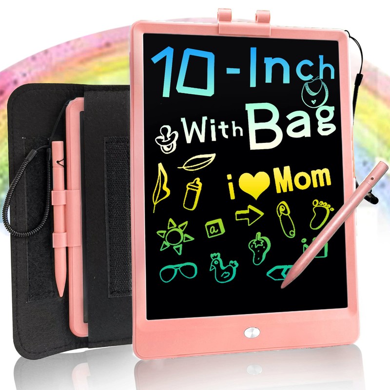 LCD Writing Tablet for Kids Doodle Board with Bag, Electronic