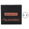 High Definition Multimedia Interface Splitter 4Kx2K 1‑In 2‑Out Computer Accessories
