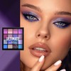 Pink Purple Eyeshadow Palette Make-Up Palettes, Blue Eye Shadow Pallets