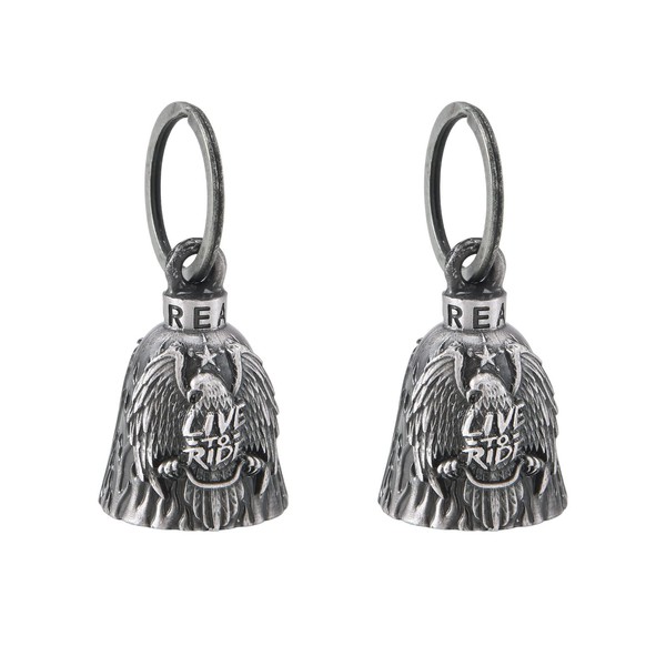 Motorcycle Bell w/Hanger Biker Bell Motorcycle Accessories for Good Luck