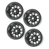 4 PCS 2.2in Aluminum Alloy Wheel Hub Universal Replacement Hub