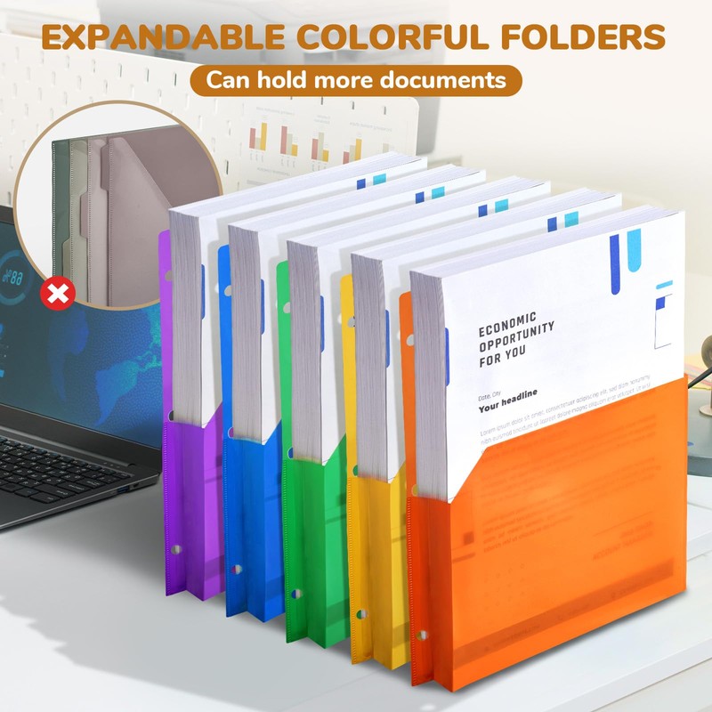 JoyCat 3 Ring Binder Clipboard with Storage,12.4"x10.2"Magnetic Clipboard Folder with