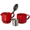 FORLIFE Tea for One with Infuser 14 ounces, Red