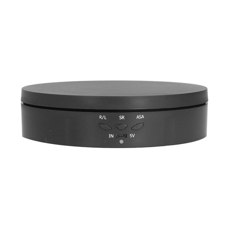 145mm 360° Round Auto Rotating Display Stand 3 Speed Control