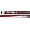 Collapsar CH01 Pool Cue with Soft Case,Burgundy Curly Maple with
