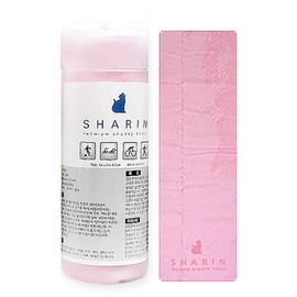 Sharin embossed wet sports towel premium wet swimming sports towel, embossed yellow embossed yellow_medium / 샤린 엠보 습식 스포츠 타월 프리미엄 습식 수영 스포츠 타올, 엠보옐로우엠보옐로우_중중