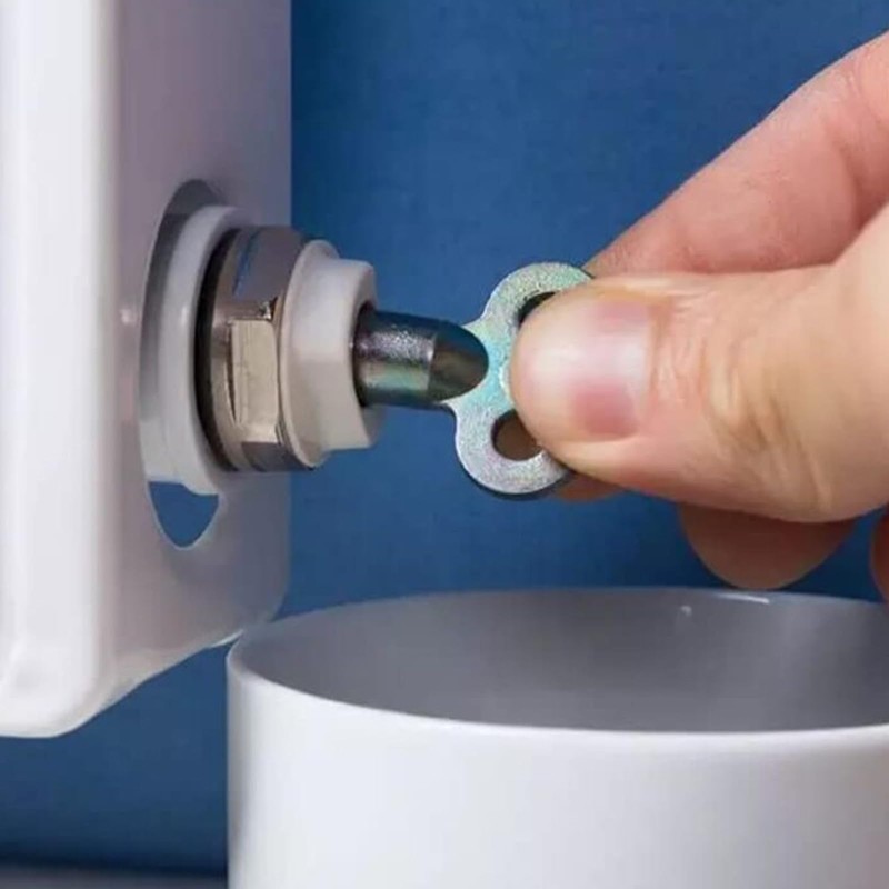 4 x Radiator Bleed Keys for Bleeding – Robust Metal