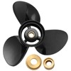 Wvkeosc 14 1/2 x19|3817468 Upgrade Aluminum Boat Propeller fit Volvo