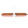 HHENGYISOUL Smoked LED Rear Reflector Light Turn Singal Lamp For