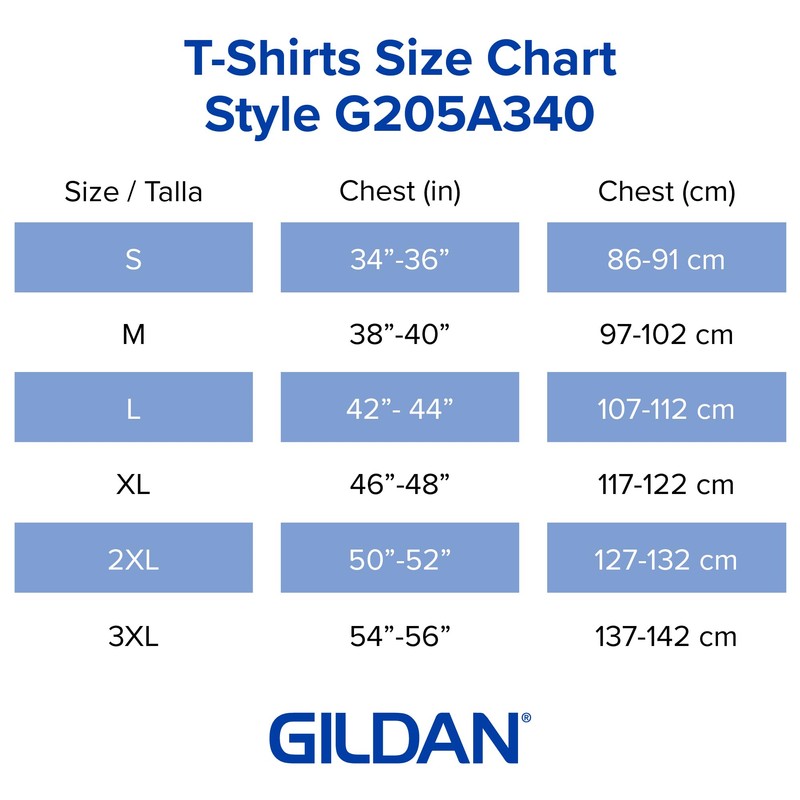 Gildan DryBlend Workwear T-Shirts with Pocket, 2-Pack, Safety Orange, X-Large