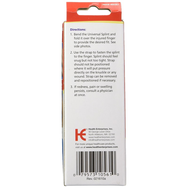 Acu-Life Universal Finger Splint - One splint fits all