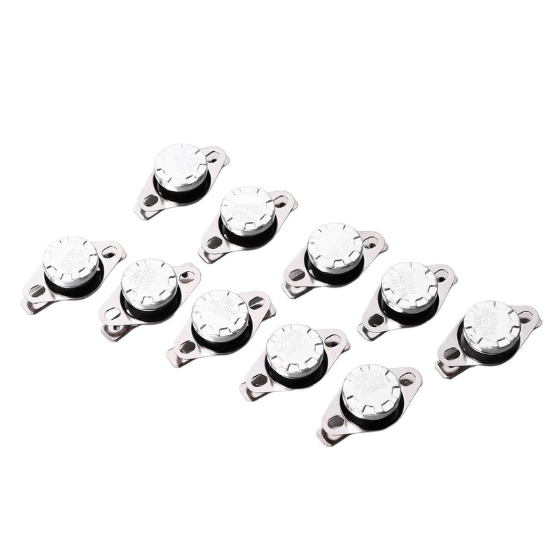 10 Pcs Thermal Switch KSD301 Normally Closed Thermostat Temperature Control