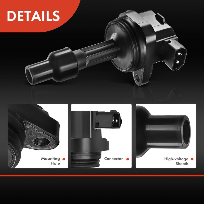 A-Premium Paquete de bocinas de encendido de motor compatibles con