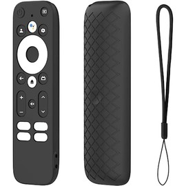 USTIYA Control Funda para Mecool KD3 Android TV, Onn. TV 2K FHD Streaming Stick Case Remoto Case Smart TVS Shockproof Cover Accesorios (Negro)
