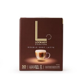 Namyang Lookas 9 Double Shot Latte Instant Coffee 14.9g (Pack of 50)