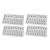 4pcs Checklist Board DIY Production Recyclable Portable Chore Checklist Detachable