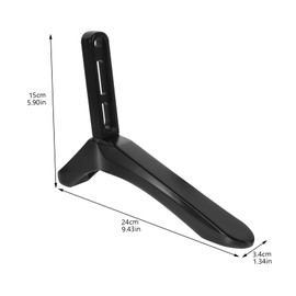 LIFKOME 1set Tv Holder Base Tabletop Tv Stand Bracket Screws for LCD Flat Screen Easy to Install for Home Hotels Offices Fine Workmanship Strong Reliability