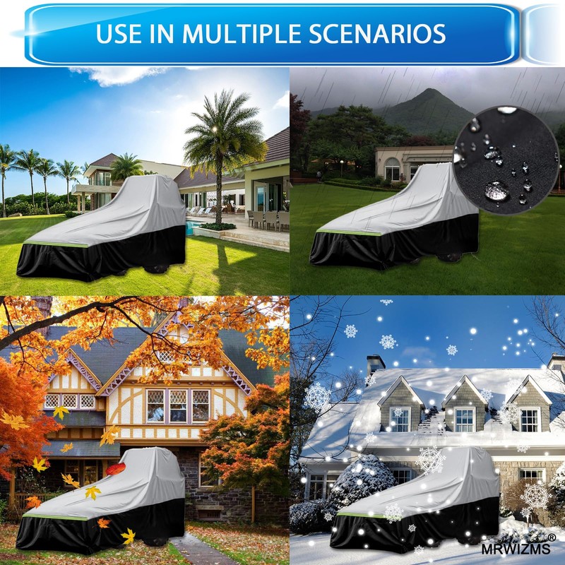 Tractor cover, Tractor covers waterproof heavy duty, New upgraded version,