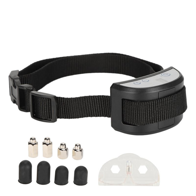 NonPoisonous Nylon Automatic Anti Bark Dog Training Collar to Stop