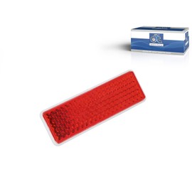 DT Spare Parts Reflector 3.32080 W: 130 mm H: 42 mm Rear Reflector for Bus